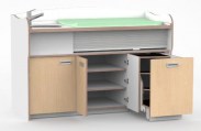 Tangara commode 180 cm met meeliftende spoelbak en mengkraan1